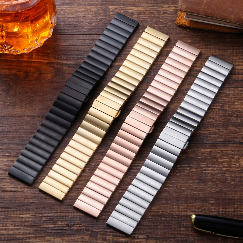 Dây đeo inox cho đồng hồ thông minh Huawei Watch GT 3 46mm GT3 42mm GT 2 Honor Magic Watch 2 Pro 20mm 22mm