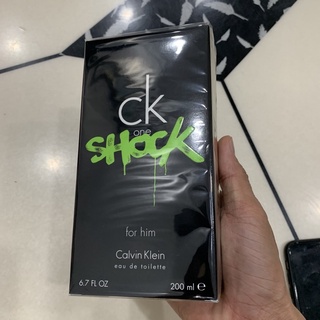 Nước hoa nam: ck one shock for him 200ml.