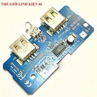 Mạch sạc PlN dự phòng 2A 2 cổng OUT