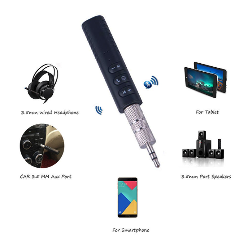Đầu thu âm thanh Bluetooth 4.1 với giắc cắm AUX 3.5mm