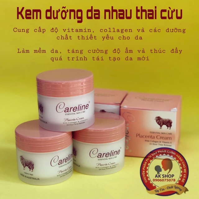 Kem dưỡng mỡ cừu (kem cừu Úc) Careline hàng chính hãng