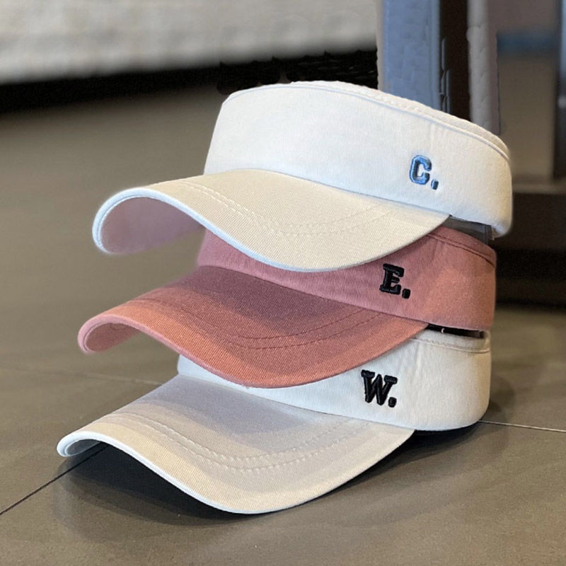 Mũ Lưỡi Trai Nửa Đầu Thêu Chữ Thời Trang Cho Nữ