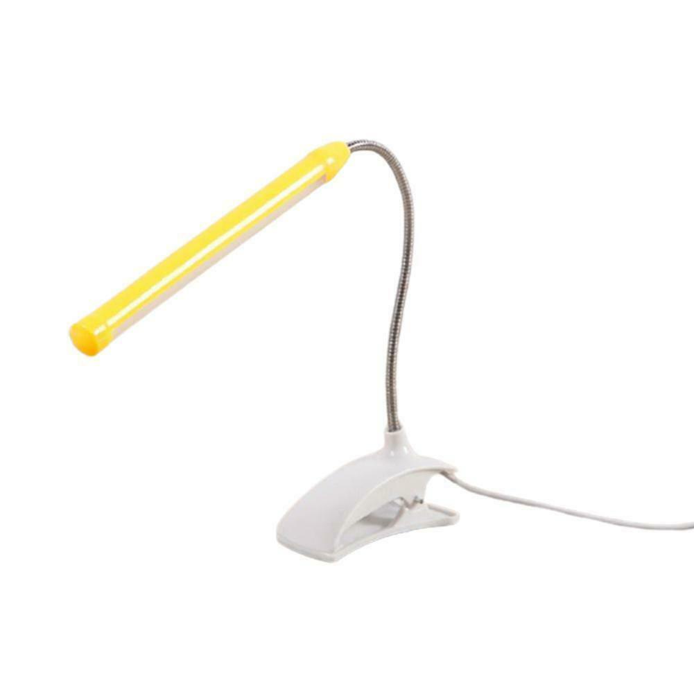 Clip On Flexible Desk Light Bebside Reading Lamp Table Study Touch USB Book LED M8X3