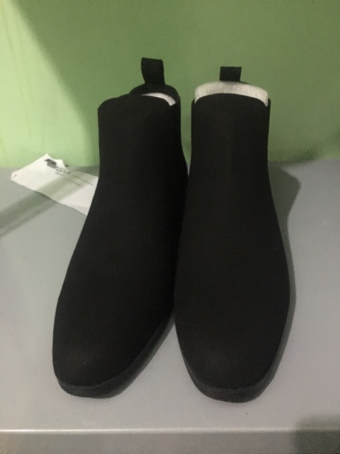 Giày da bò lộn-boots tăng chiều cao