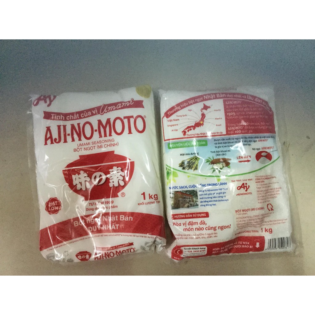 Bột ngọt Ajinomoto gói 1kg