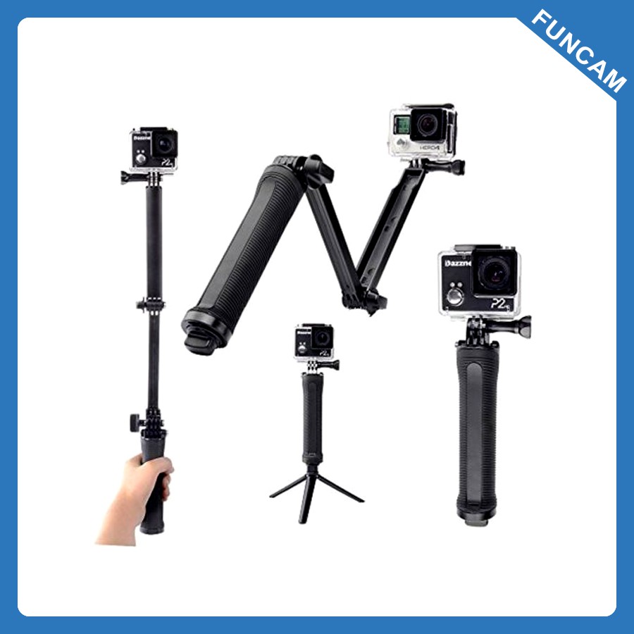 Gậy 3-way cho Gopro (gậy 3 khúc gopro) | BigBuy360 - bigbuy360.vn