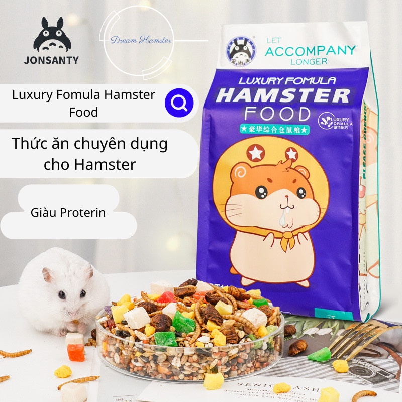 Thức ăn Luxury formula Hamster food (Jonsanty)-2LB (~908gr)