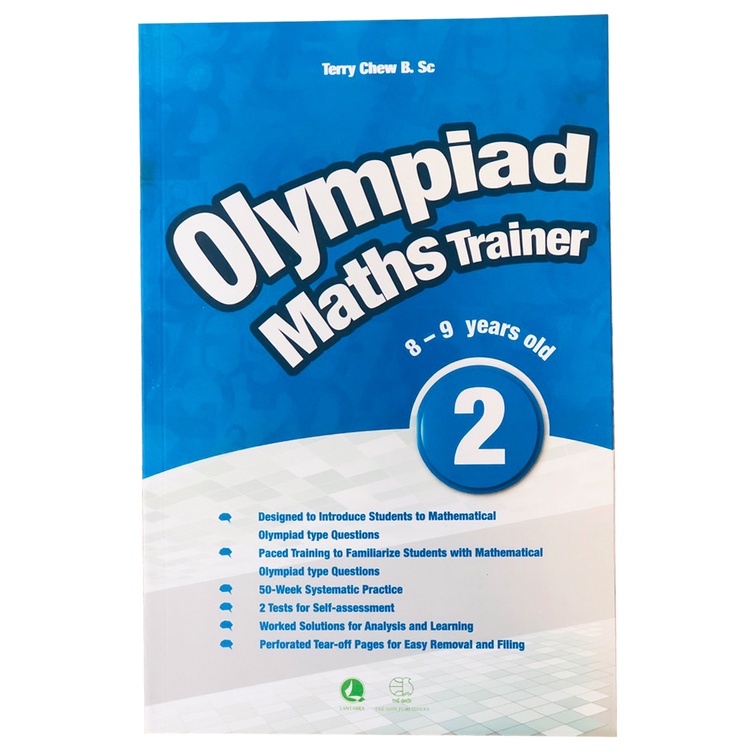 Sách olympiad maths trainer 1,2,3 - Á Châu books ( Tiếng Anh )