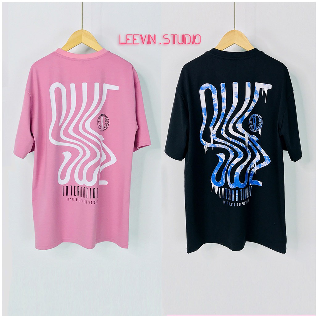 Áo Thun SWE International Làn Sóng form rộng Unisex Outfits [TE-SW01] LEEVIN | BigBuy360 - bigbuy360.vn