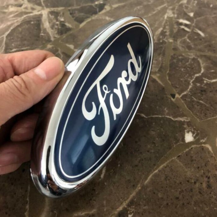 Sản Phẩm Logo biểu tượng trước và sau xe ô tô Ford Kích thước 14.50*6.5cm: KLJ1465 .