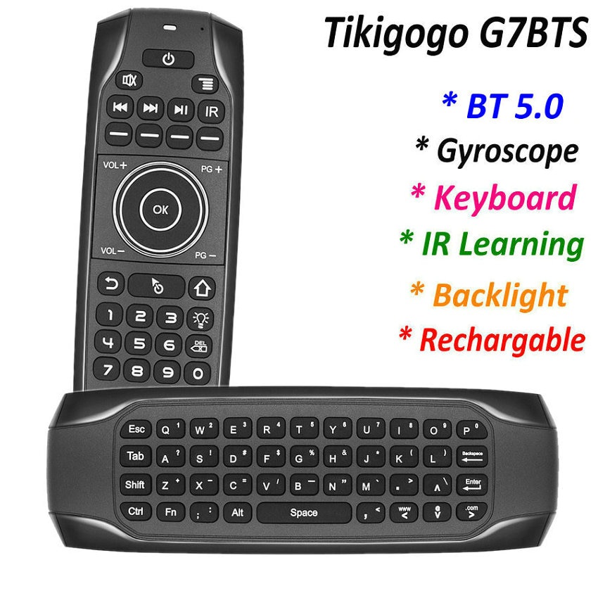 Bàn Phím Con Quay Hồi Chuyển Bluetooth 5.0 G7BTS Cho android smart tv box PC