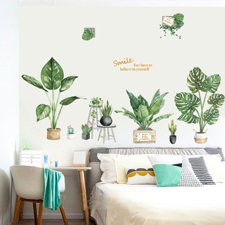 Decal dán tường Tranh Dán tường Lá Cây