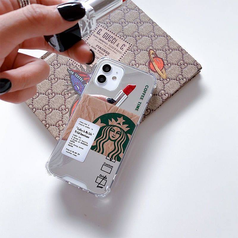 iPhone 11 Phone Case 12 Female XR Trendy 8plus iPhone X Transparent Xsmax Drop-Resistant 13 Silicone 76 Sets 14pro ZXAK