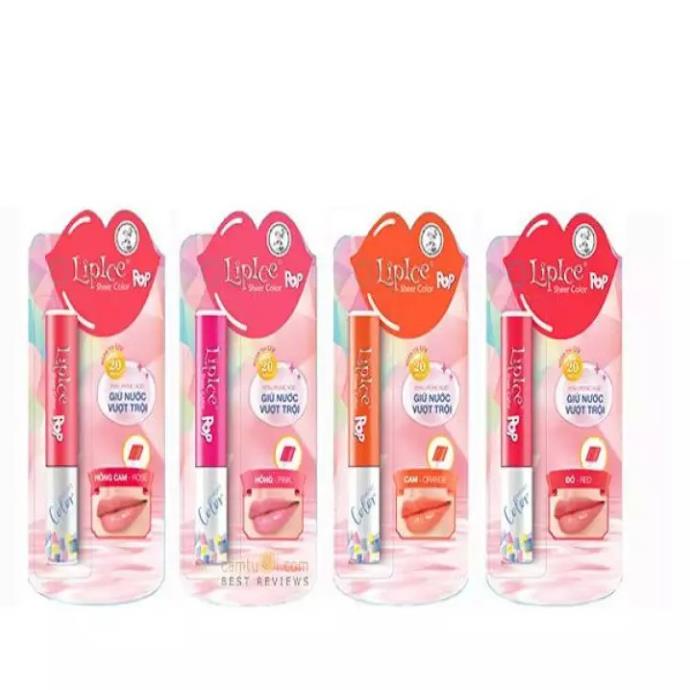 Son dưỡng LipIce Sheer Color Pop có màu 2.4g – dưỡng ẩm tối ưu, bảo vệ môi hiệu quả SPF 20 PA+++