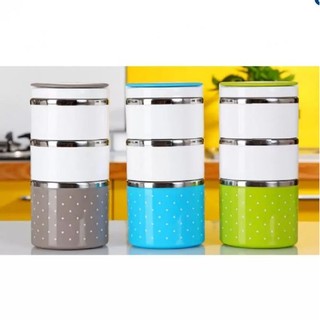 Hộp cơm giữ nhiệt Homio 3 tầng