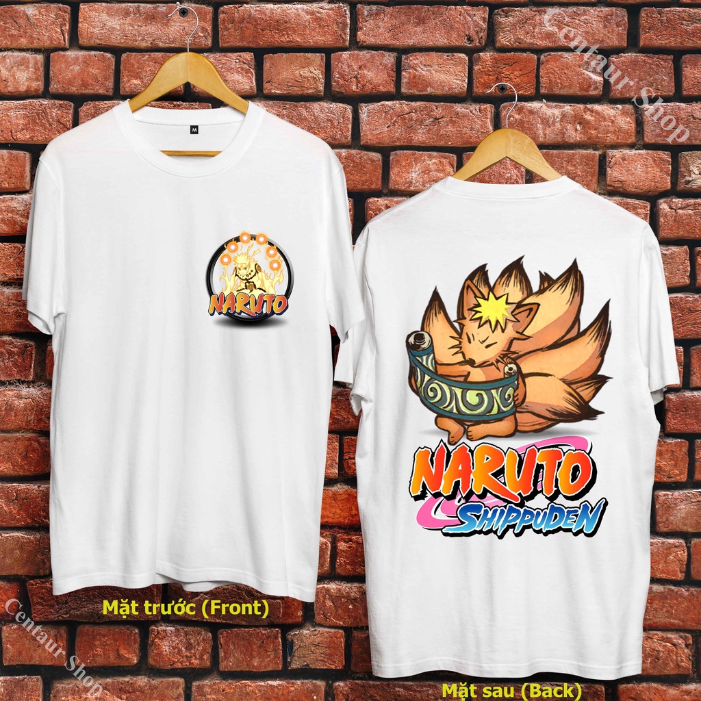 [SALE HOT] 📦 Áo Phông Kurama - Áo Phông Naruto - Kurama T-Shirt - Cửu Vĩ T-Shirt cực chất - KRM-004