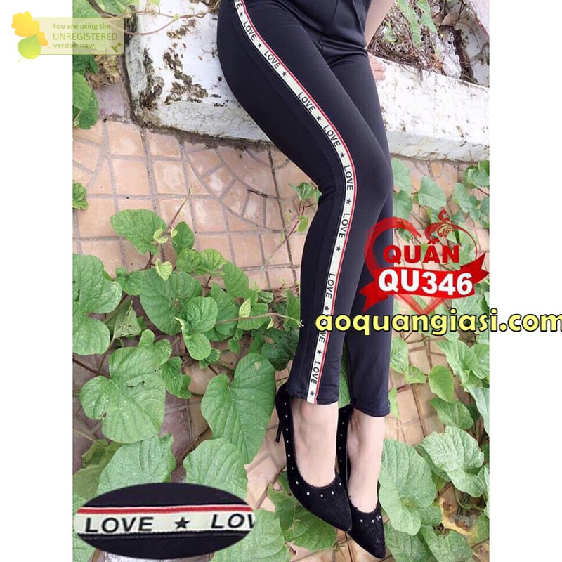 Quần Legging viền love MT581