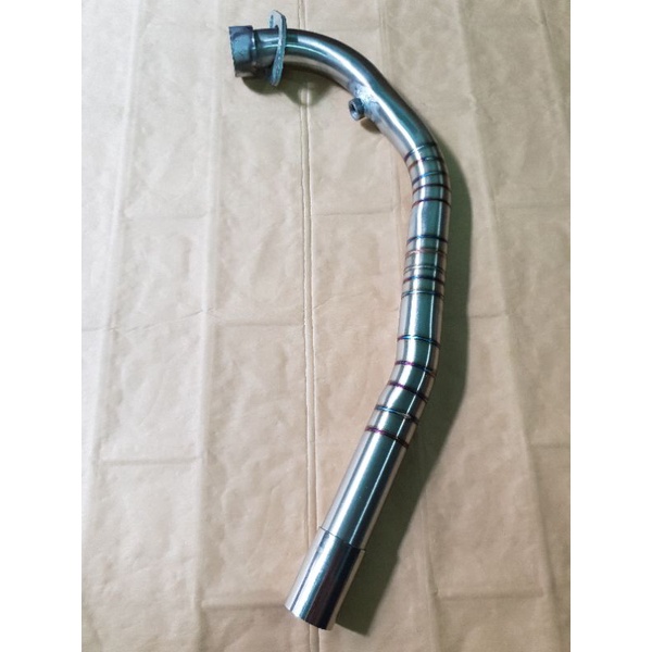 Cổ pô winer winer x sonic cổ inox 304 nối pô zin, tặng khâu nối pô.