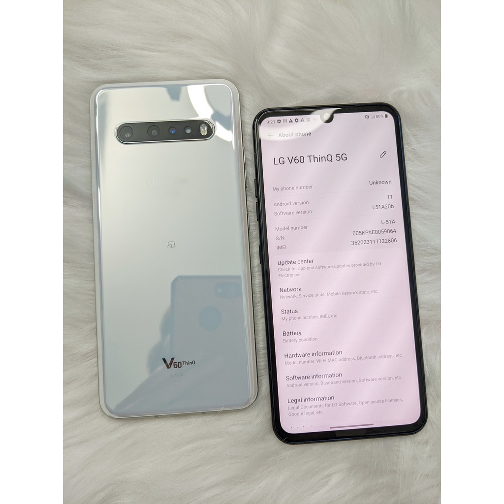 Điện thoại LG V60 ThinQ