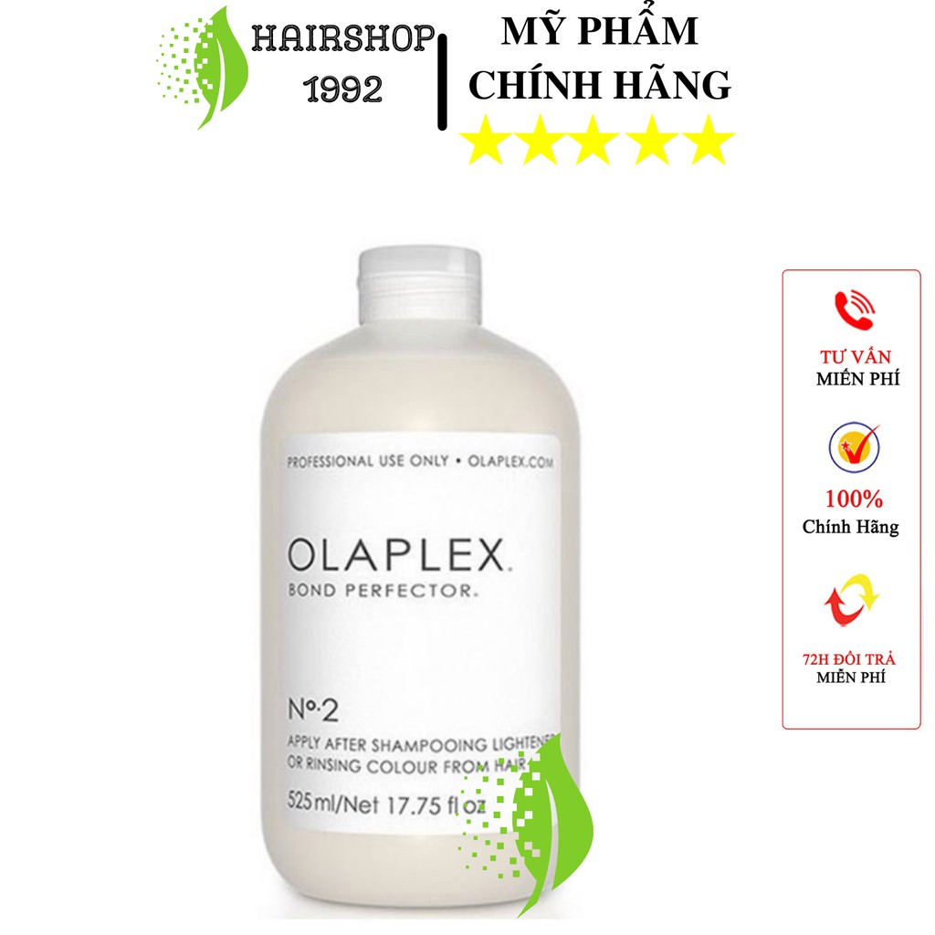Olaplex kem ủ tóc - hấp tóc tăng cường liên kết tóc số 2 - 2000ml