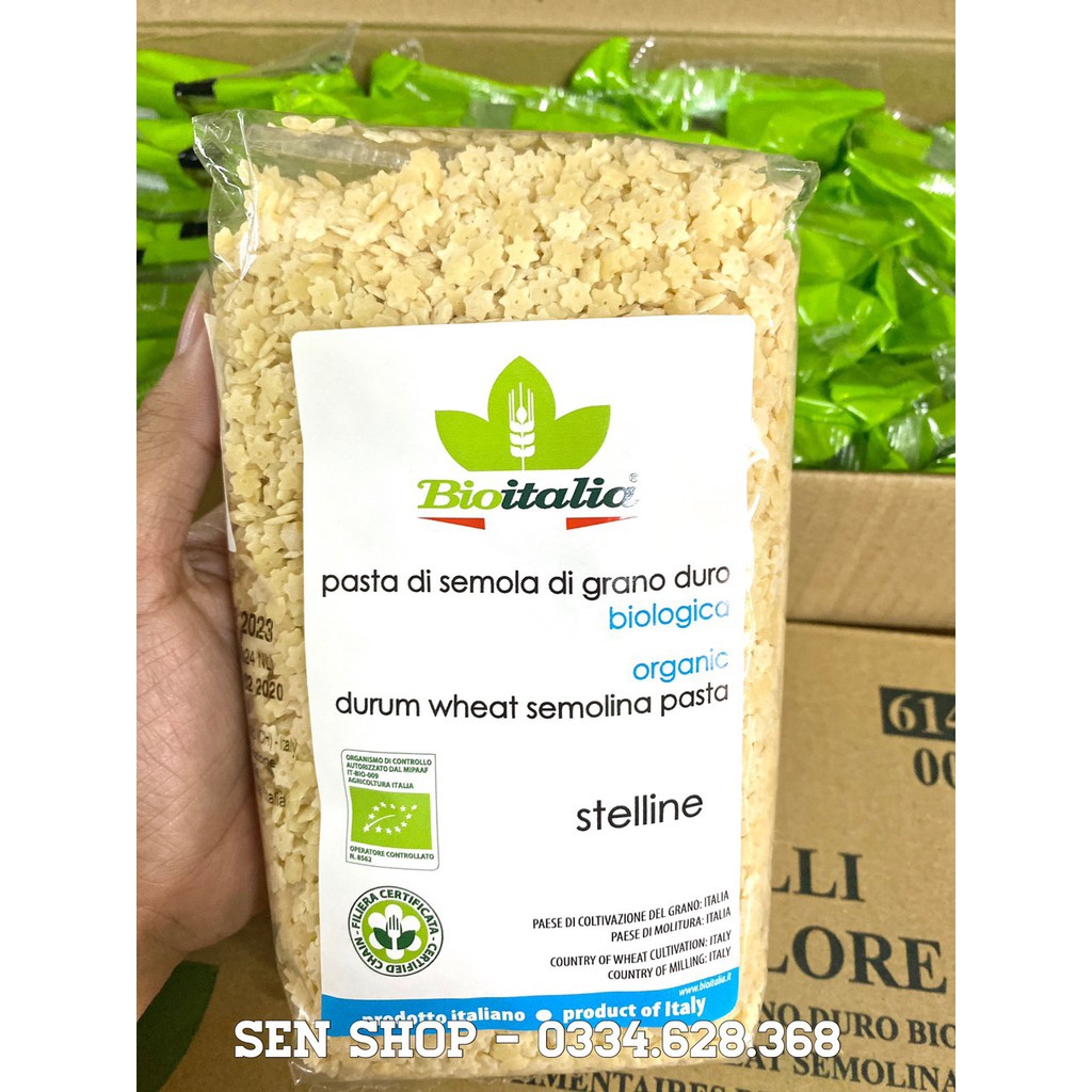 Nui sao hữu cơ BioItalia 500gr