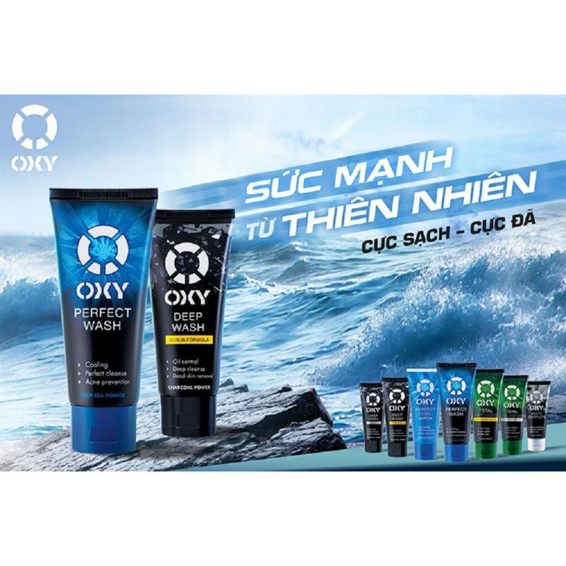 Sữa rửa mặt OXY mụn,nhờn,sạm 100G
