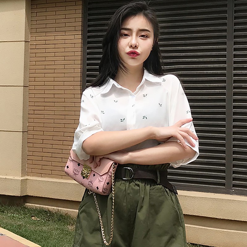 Women Loose Single-breasted Long Sleeve Lapel Blouse | BigBuy360 - bigbuy360.vn