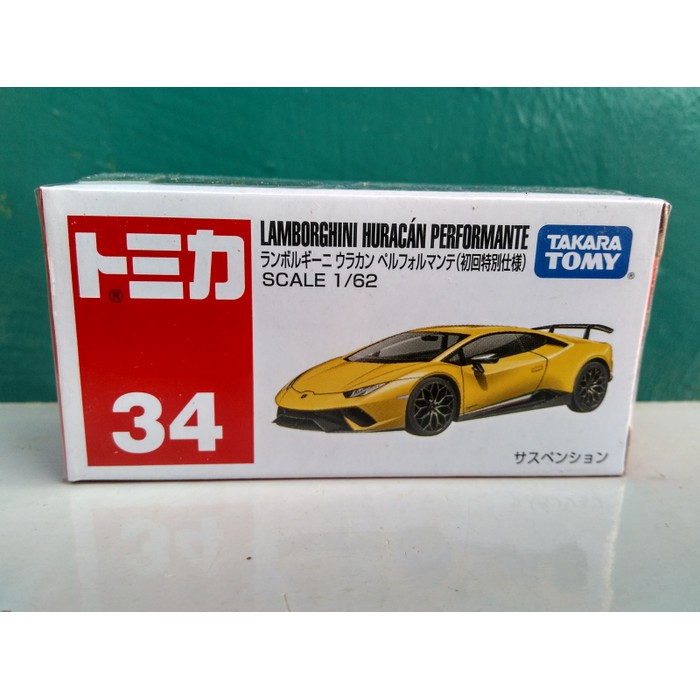 Mô Hình Xe Hơi Lamborghini Huracan Performance Tomica No. 34 Giá Rẻ Nhất