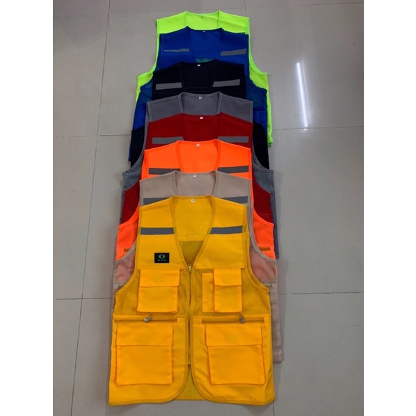 Áo gile Hàn Quốc phản quang bảo hộ lao động