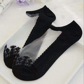 Sỉ 10 tất nữ đi hài hình công chúa - màu đen