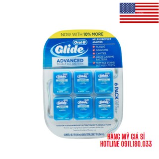 Chỉ Nha Khoa Oral-B Glide Advanced Multi-Protection Floss Mỹ 44m