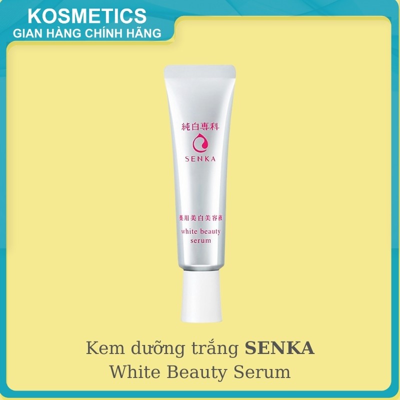 |HSD T7/23| Tinh chất dưỡng trắng da, mờ thâm nám SENKA White Beauty Serum 35g