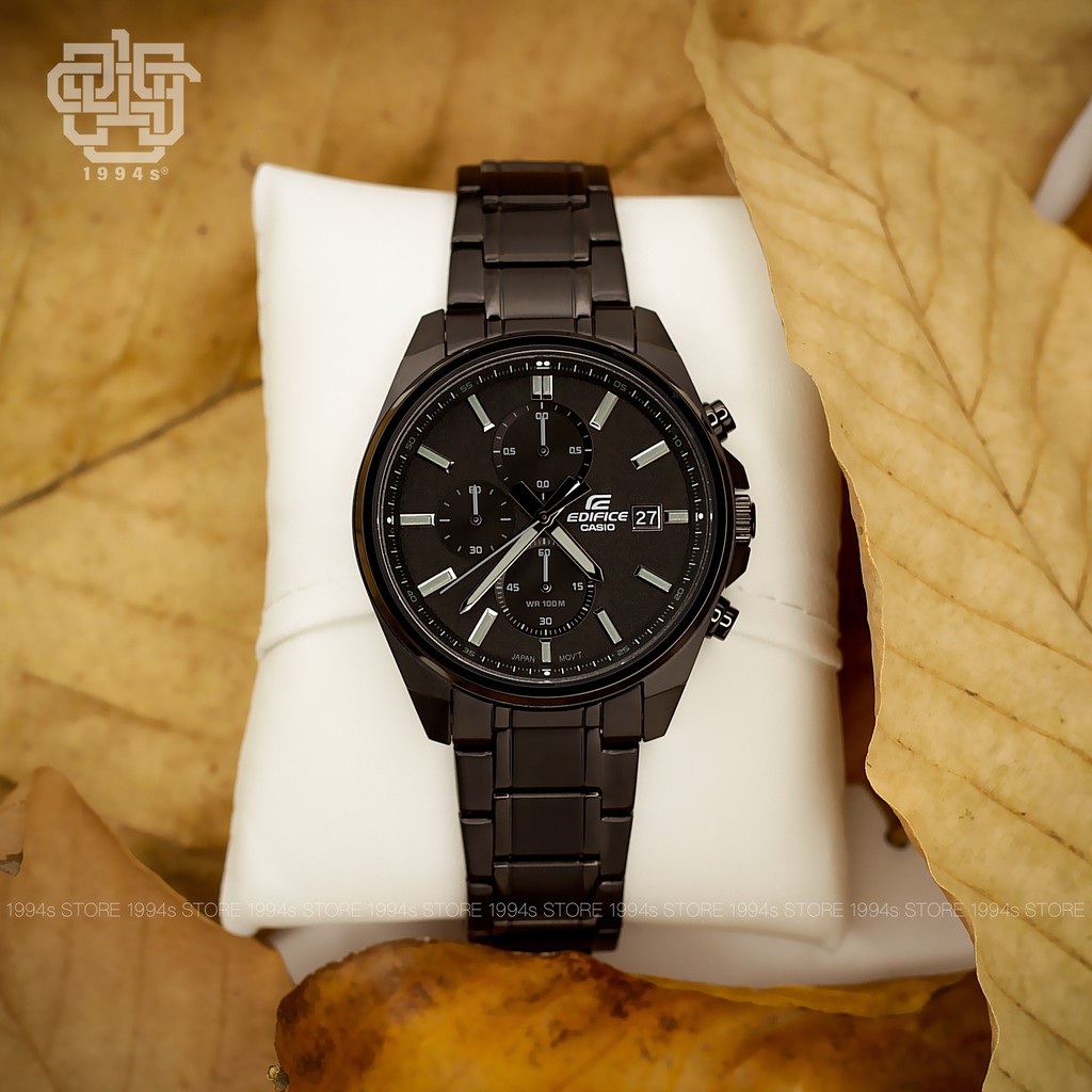 Đồng hồ nam Casio Edifice EFV-610 / EFV-610DC-1AV chống nước 100m, dây thép chính hãng