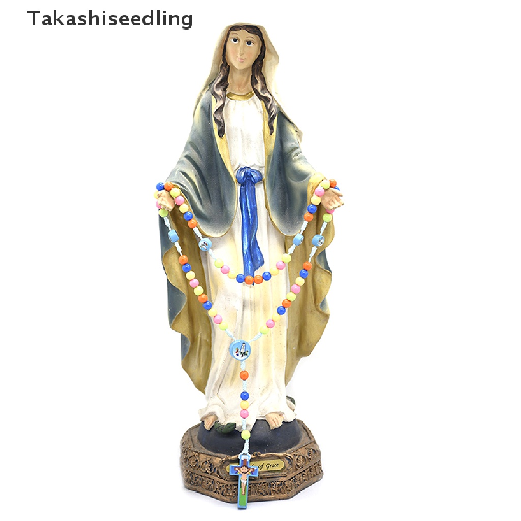 (Takashiseedling) Vòng cổ Chuỗi Hạt Mặt Thánh Giá Hoạt Hình Công Giáo