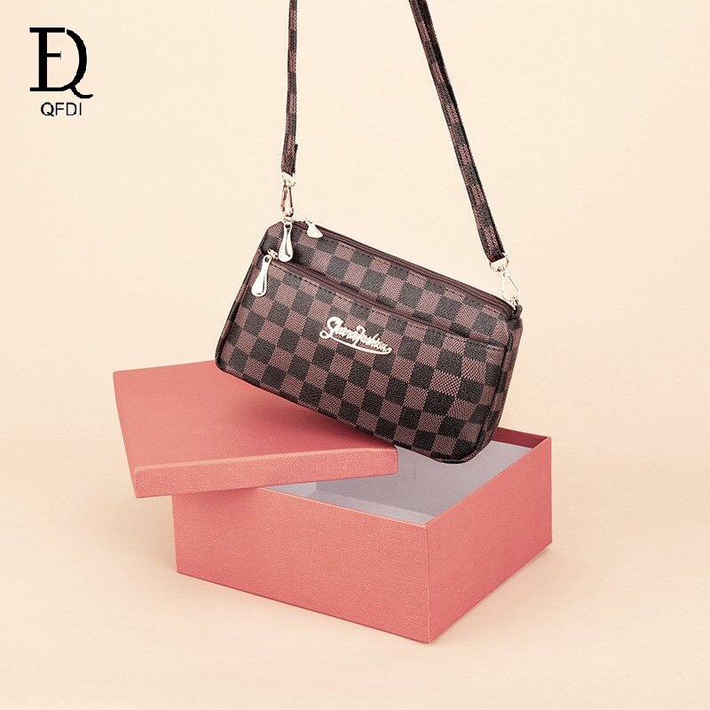 Túi Xách Đeo Vai Họa Tiết Vintage Thời Trang Cho Nữ