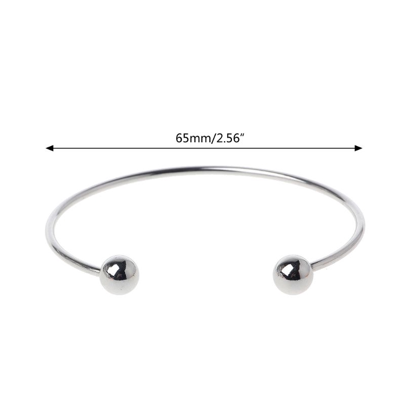 Vòng tay trống tự xỏ hạt charm trang trí thủ công sáng tạo thời trang