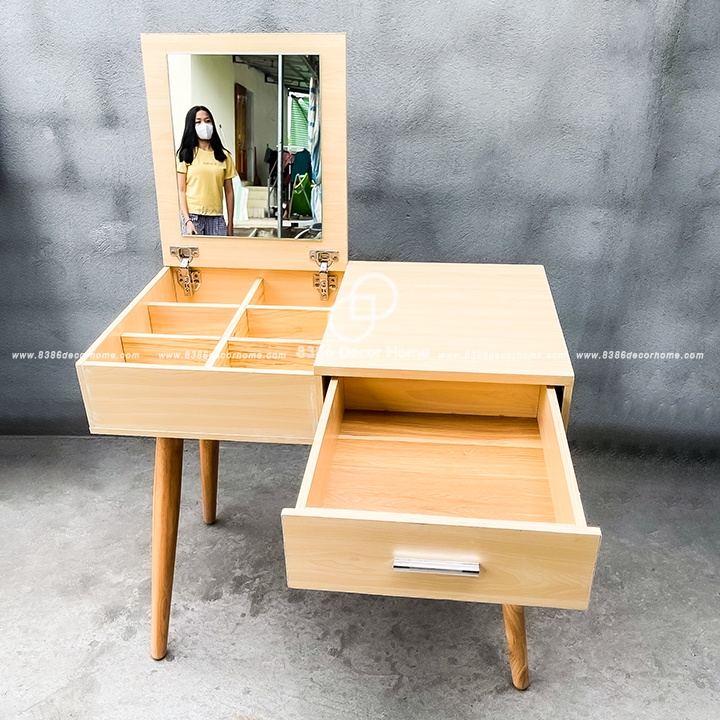 [GIÁ TẠI XƯỞNG] Bàn trang điểm thông minh sắp xếp mỹ phẩm gọn gàng phong cách cực xinh
