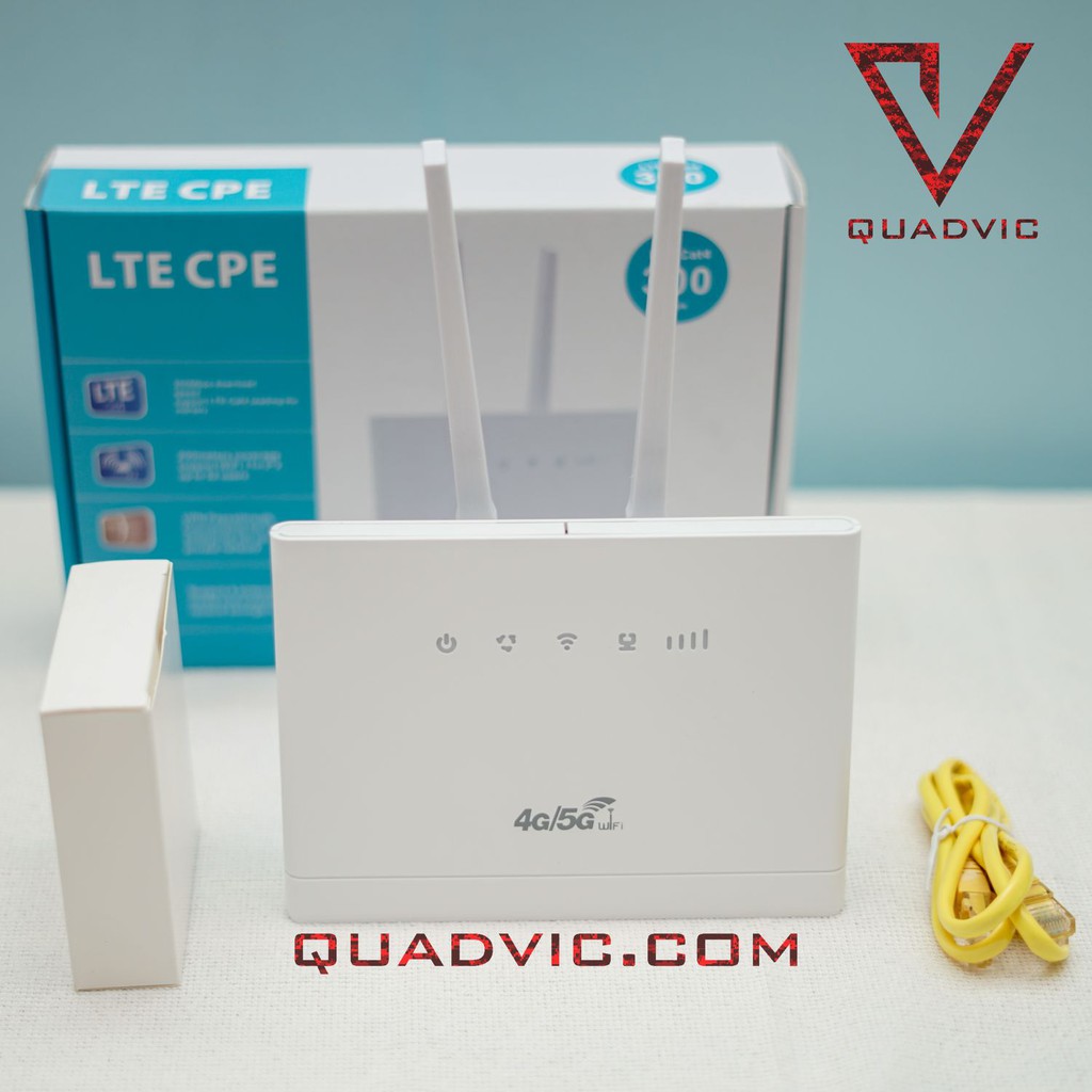 Bộ phát wifi 3G 4G LTE CPE – 101 modem router không dây QUADVIC.COM N00325