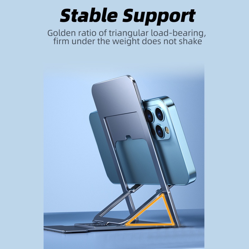 Giá đỡ điện thoại GUUGEI bằng kim loại ABS có thể gấp gọn tiện lợi