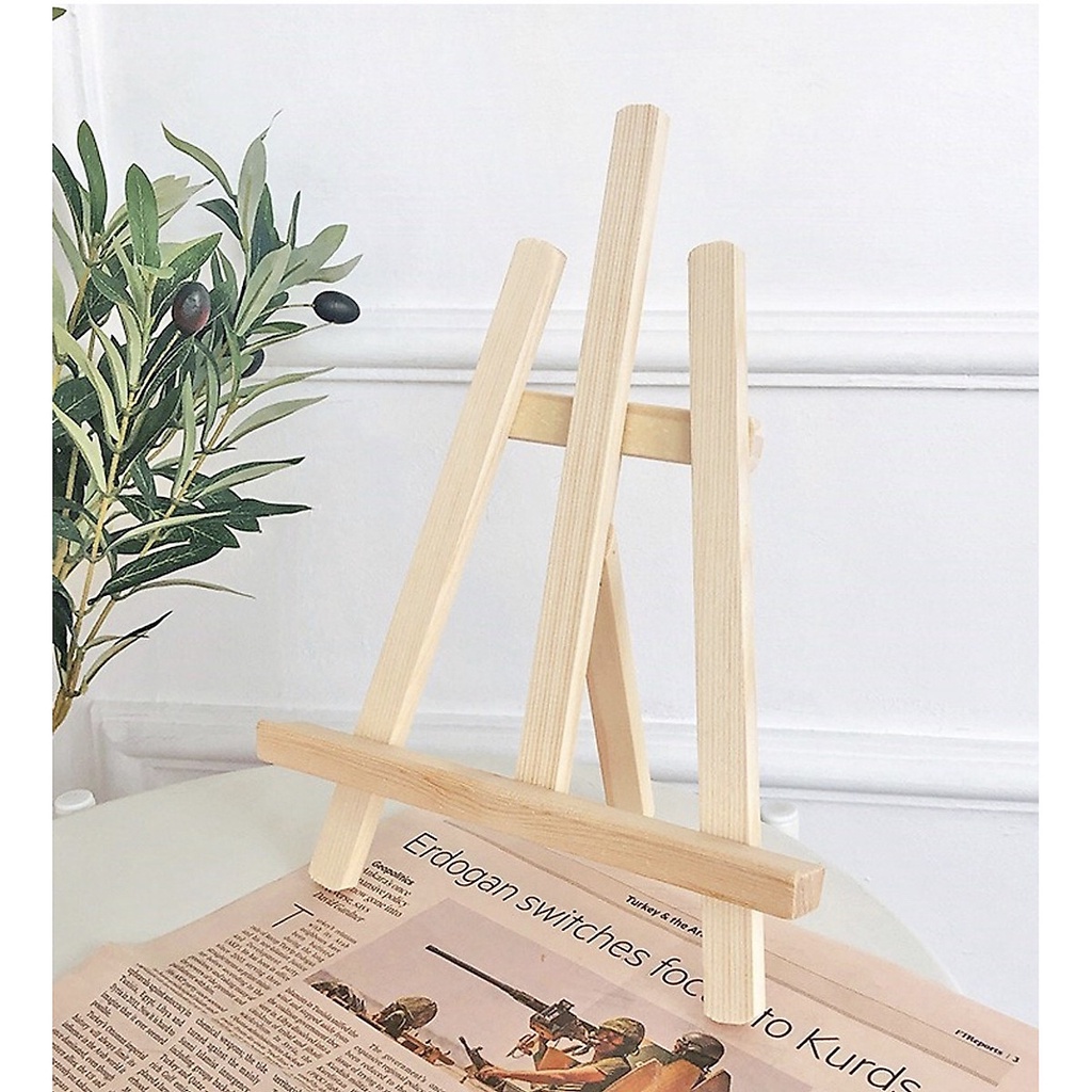 Giá đỡ ibad, đỡ sách chống cân gỗ cao su KH17001- Đồ thờ Tịnh Phương