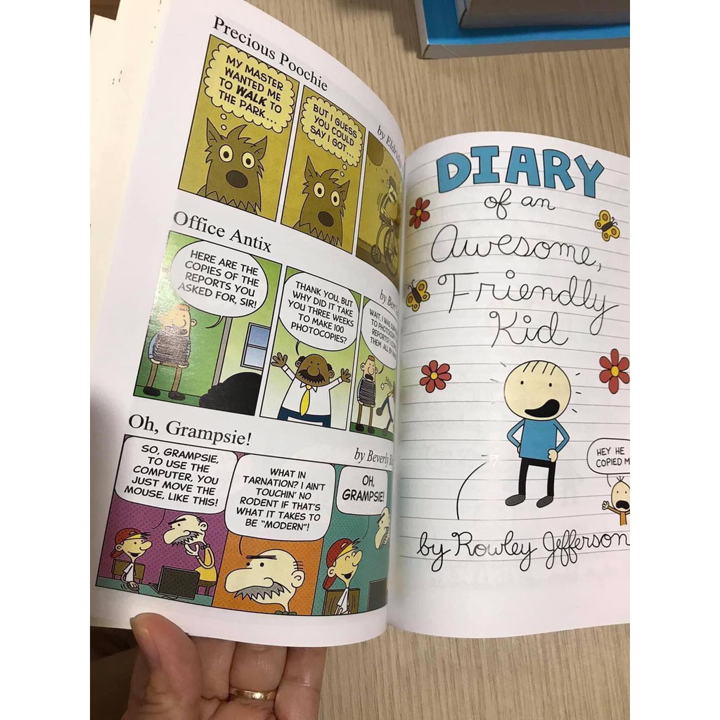 Sách - Diary of a wimpy kid combo 16 quyển bản tiếng Anh nhập khẩu