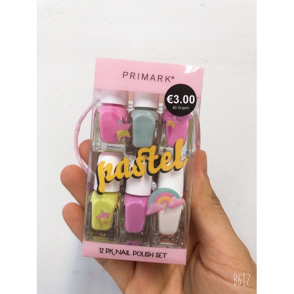 Set sơn móng tay Primark cho bé