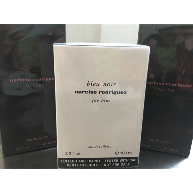 NARCISO® Nước Hoa Narciso For Him Bleu Noir Edt Fullseal/Tester 100ml / chuẩn Authentic 🌟 Free Ship 🌟
