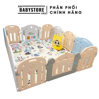 [XẢ KHO GIÁ TỐT] Bộ quây cũi cho bé hình vương miện 9BABY màu cam size 1m86x2m16