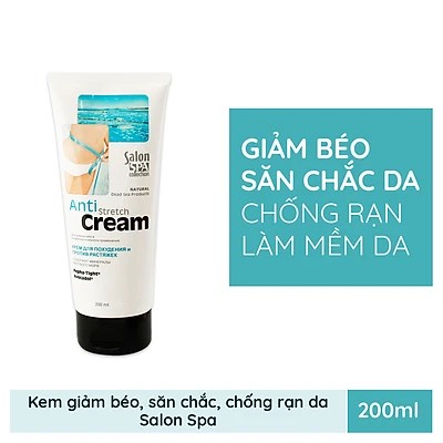 Kem giảm mỡ, giảm rạn da Salon Spa - 200ml [NHẬP KHẨU CHÍNH HÃNG 100%]