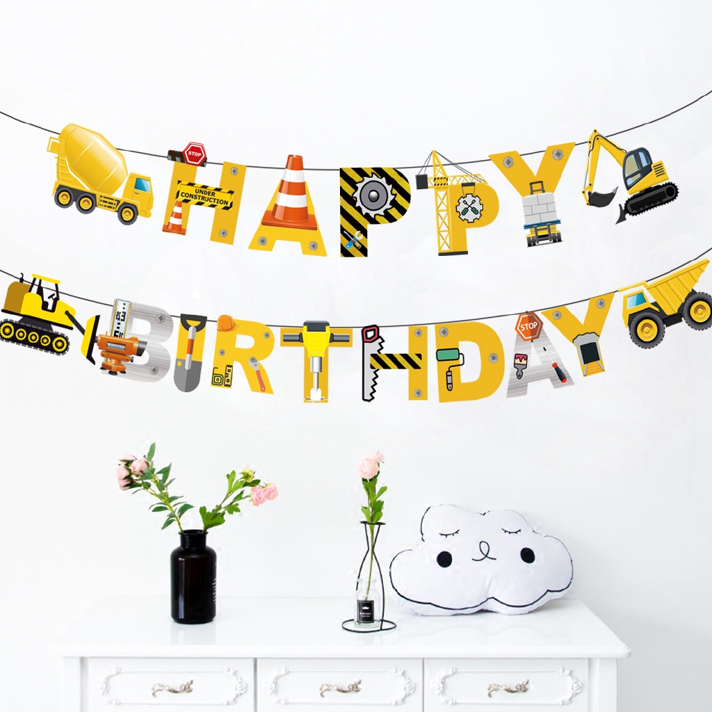 Cờ Happy Birthday Trang Trí TiệC ĐộC ĐáO