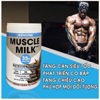 Bột Sữa Tăng Cân,Tăng cơ Muscle milk cao cấp
