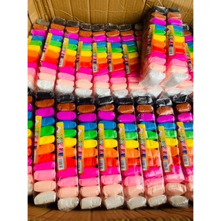 Đất sét nhật tự khô set 12 gói đủ màu