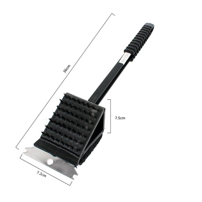 Bộ Bàn Chải Vệ Sinh Vỉ Nướng Bbq 3 Trong 1 Tiện Dụng