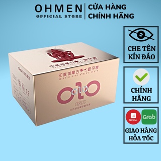  Bao cao su OLO 0.01 India Gamma Formula - BCS Gân Gai Nhiều Gel Kéo Dài Thời Gian Quan Hệ - Hộp 10 Chiếc 